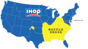 ihop waffle house