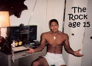 the rock