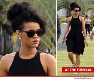 rihanna funeral