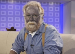 blue man