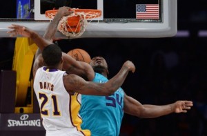 NBA: Charlotte Hornets at Los Angeles Lakers