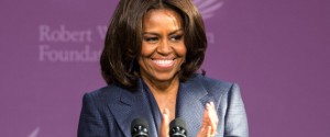 Michelle Obama Visits High School In NYC To Highlight Children's Health