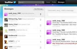 twitter msg