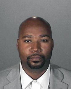 This April 30, 2015, booking photo provided by the Los Angeles County Sheriffs Department, shows Brandon Kiel, who was arrested on suspicion of impersonating a police officer through his role in an organization known as the Masonic Fraternal Police Department, sheriff's authorities said. Kiel and two others are accused of operating a rogue police force that claims to have been in existence for more than 3,000 years and has jurisdiction in 33 states and Mexico, authorities said Tuesday, May 5, 2015. (Los Angeles County Sheriffs Department via AP)