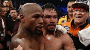 floyd manny fight