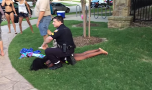 teen pushed