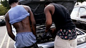 sagging pants
