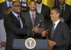 lebron obama