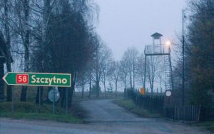 The CIA allegedly tortured two terror suspects, Abu Zubaydah and Abd al-Rahim al-Nashiri, in its secret facility in Poland. Shown here in this 2005 photo is a watchtower near the Polish intelligence school just outside of Stare Kiejkuty, Poland. (Photo: Czarek Sokolowski/AP)