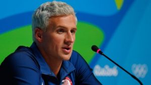 swimmer robbed